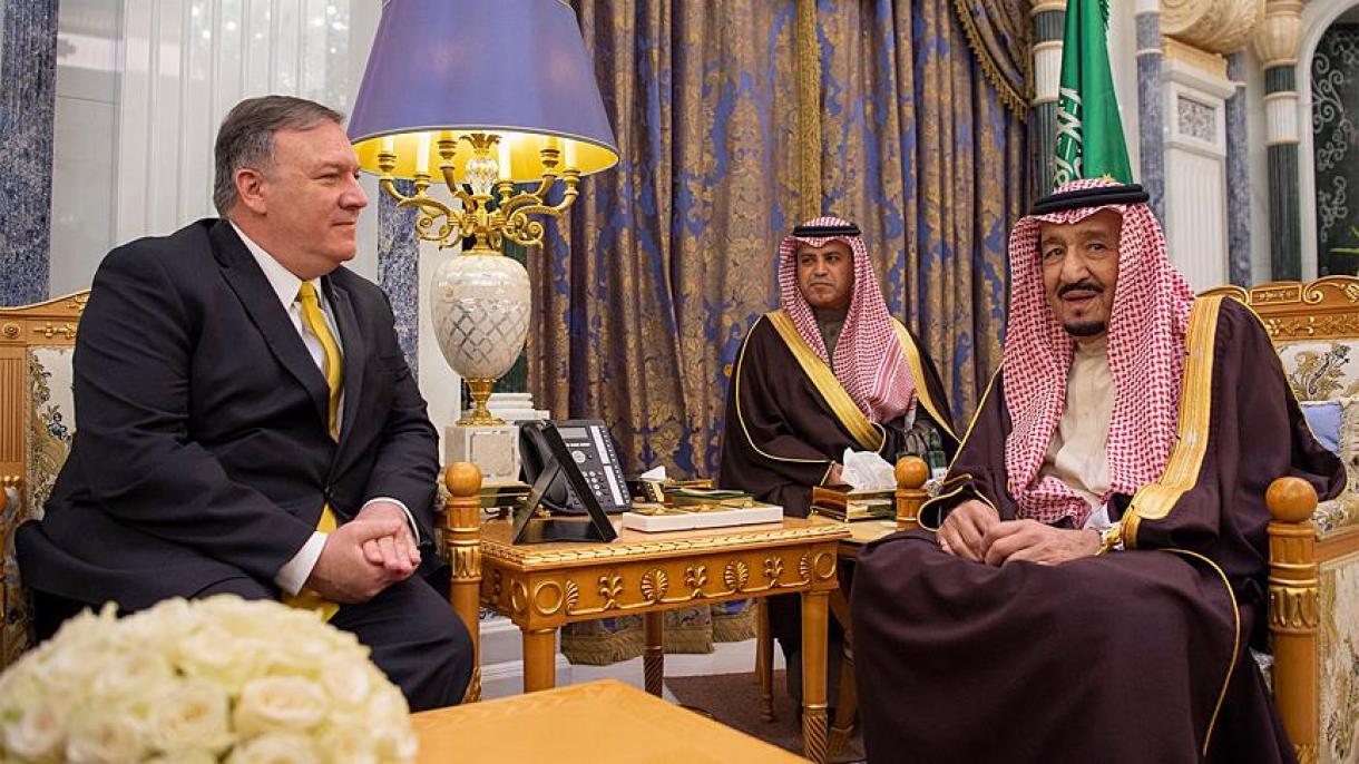 Ο Πομπέο συναντήθηκε με τον Σαουδάραβα βασιλιά και τον πρίγκιπα διάδοχο