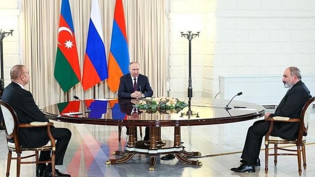 Лидерите на Русия, Азербайджан и Армения проведоха среща в Сочи