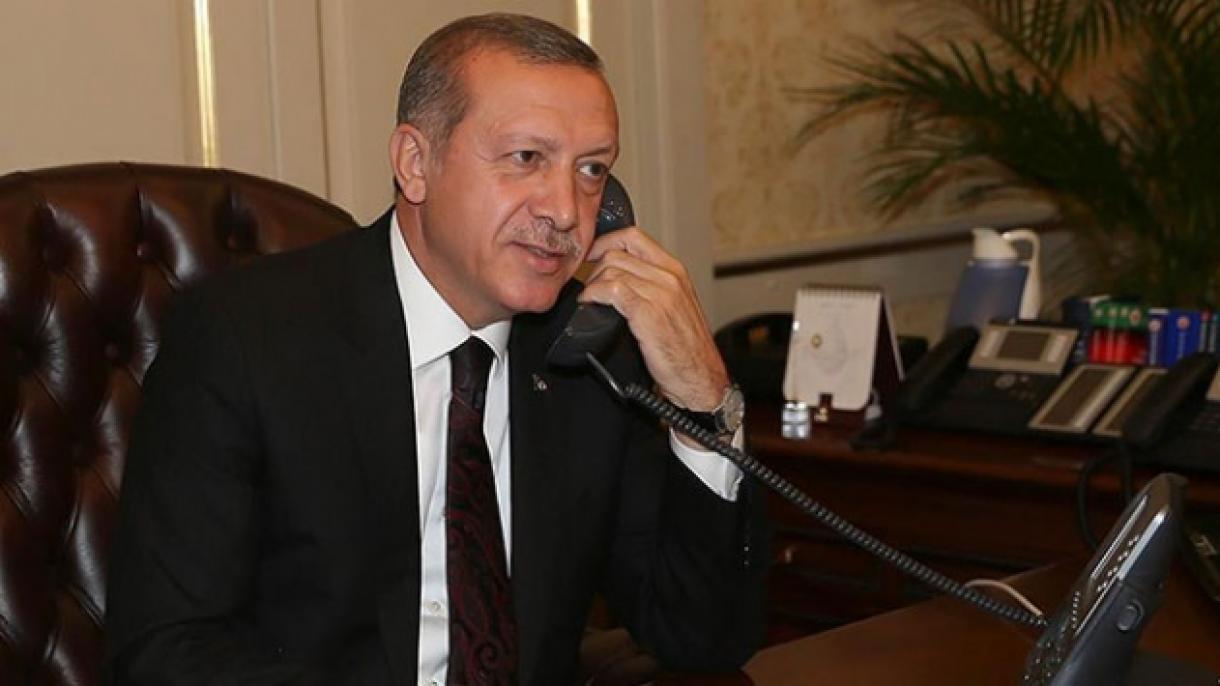 رئیس جمهور ترکیه با خانواده جعفر جیلان تلفنی گفتگو کرده ابراز همدردی نمود