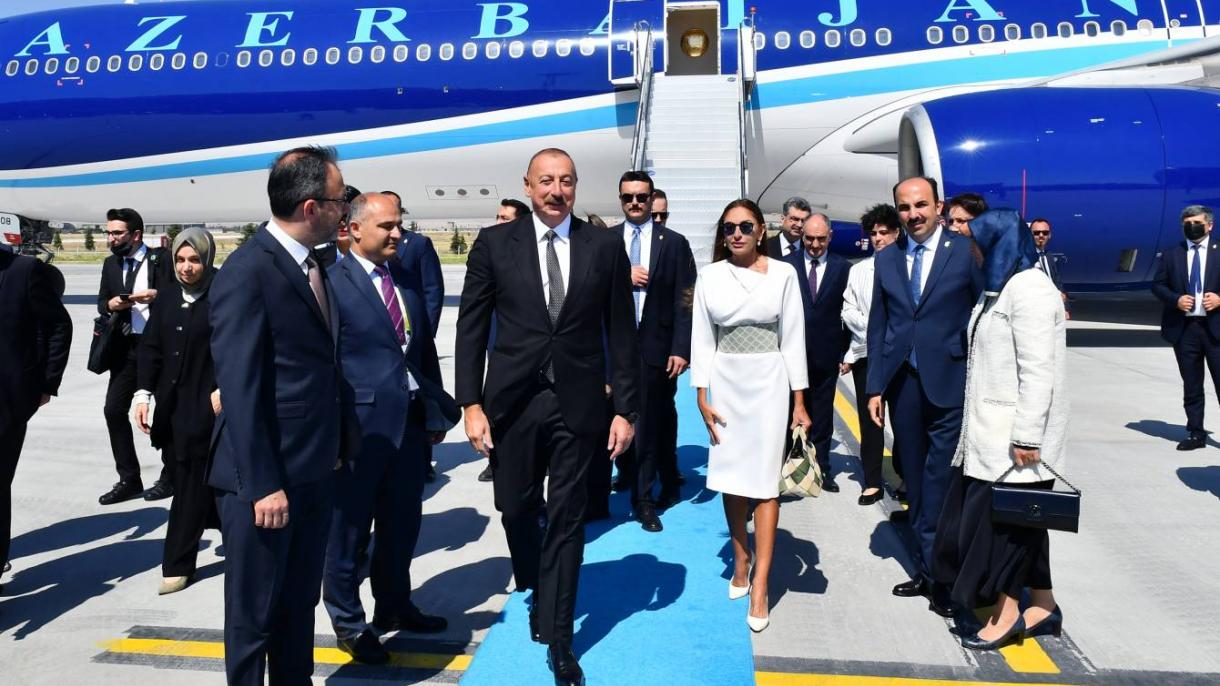 Ozarbayjon Prezidenti Ilhom Aliyev Turkiyaga tashrif buyurdi