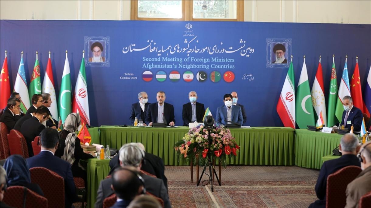 آغاز نشست وزرای خارجه «کشورهای همسایه افغانستان» در تهران