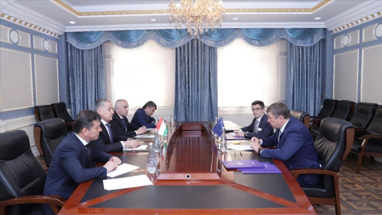 وزیر خارجه تاجیکستان با رئیس نمایندگی اتحادیه اروپا در دوشنبه دیدار کرد