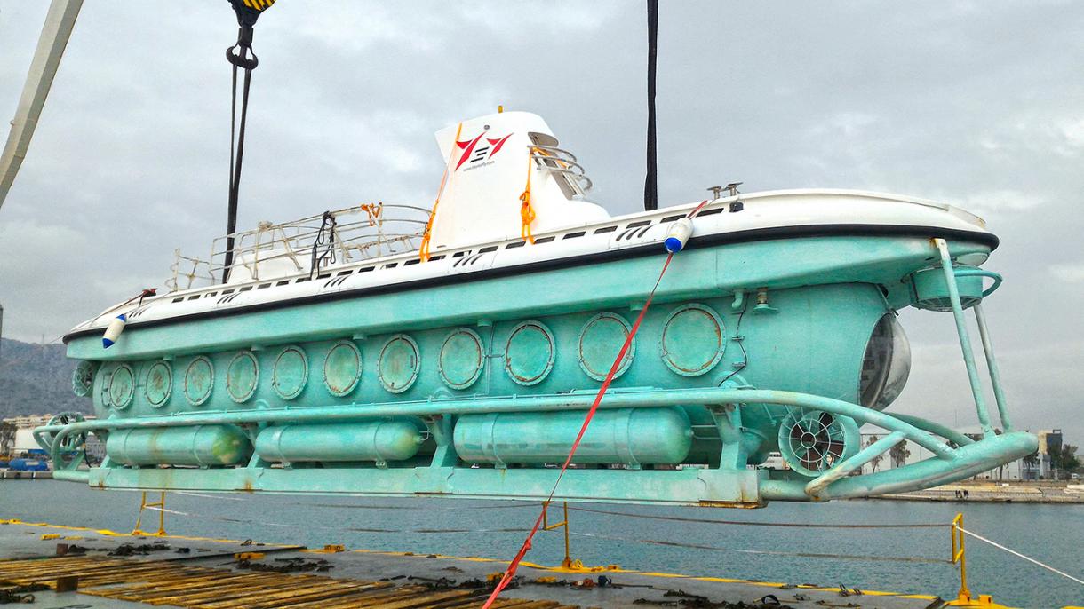 زیردریایی توریستی از اول آوریل آغاز خدمت به توریست ها خواهد کرد