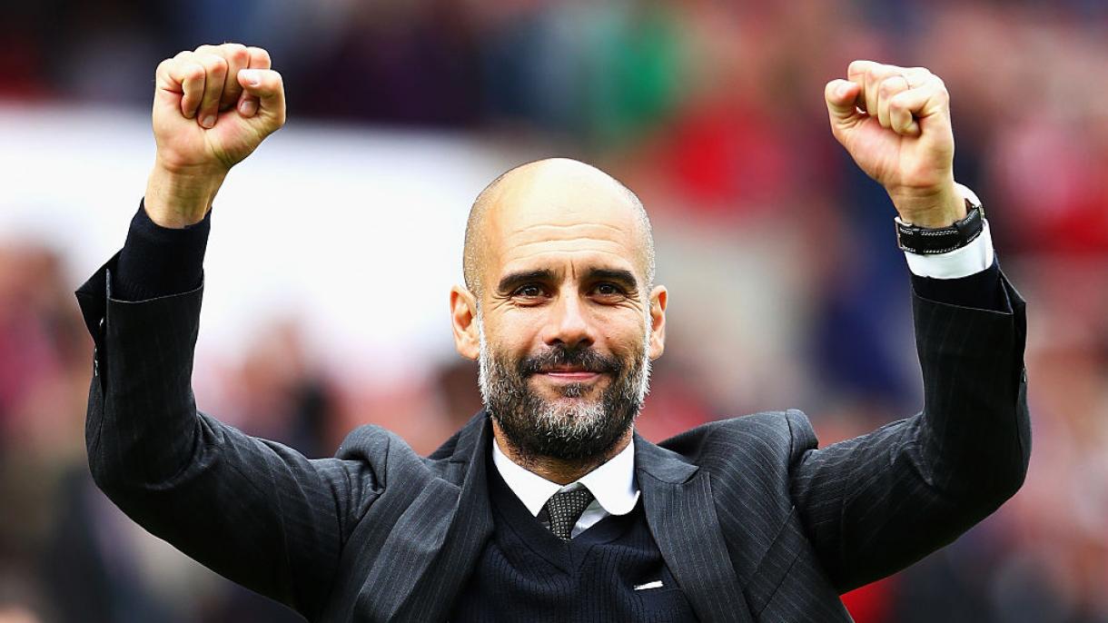 El entrenador español Pep Guardiola sigue batiendo nuevos récords