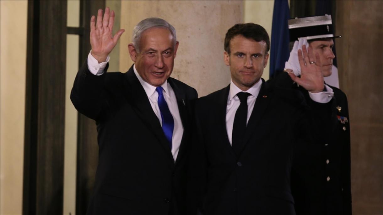 گفت‌وگوی رئیس جمهور فرانسه و نخست وزیر اسرائیل در باره برنامه هسته‌ای ایران