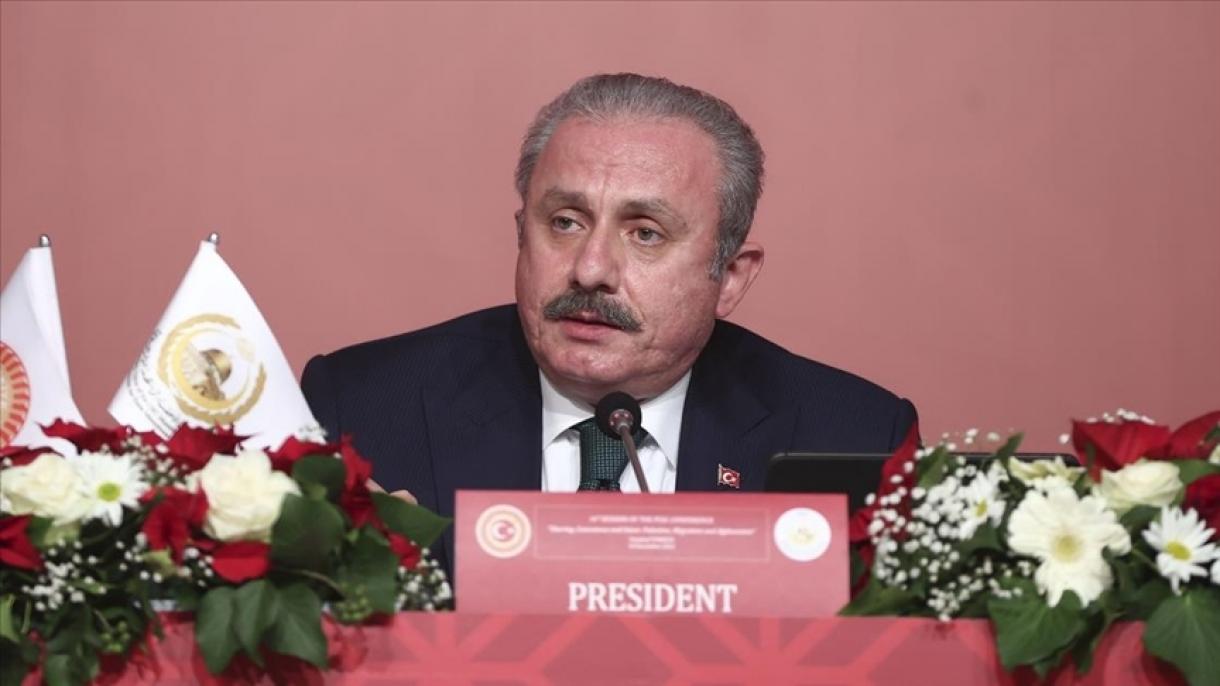 桑托普在İSİPAB会议闭幕式上发言
