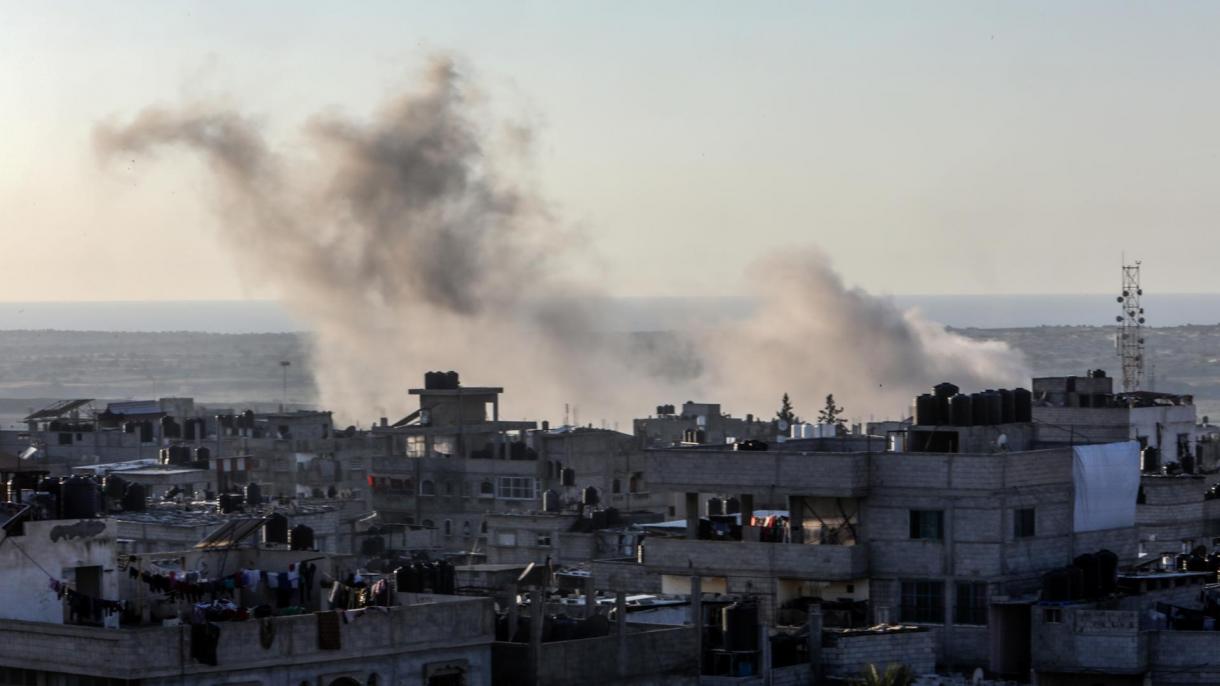 14 palesztin vesztette életét a Gázai övezet középső és déli részeit ért izraeli légicsapásokban