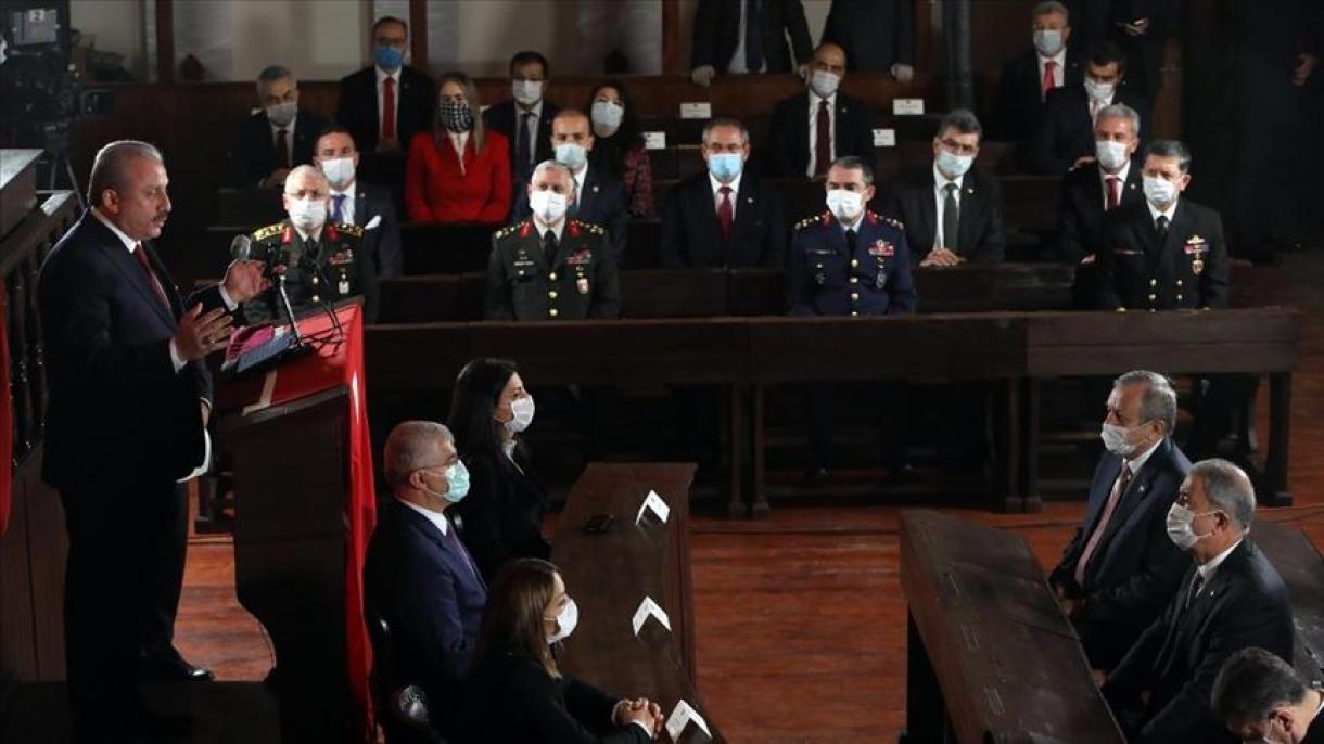 نشست ویژه مجلس تورکیه به مناسبت صدمین سالگرد تاسیس آن