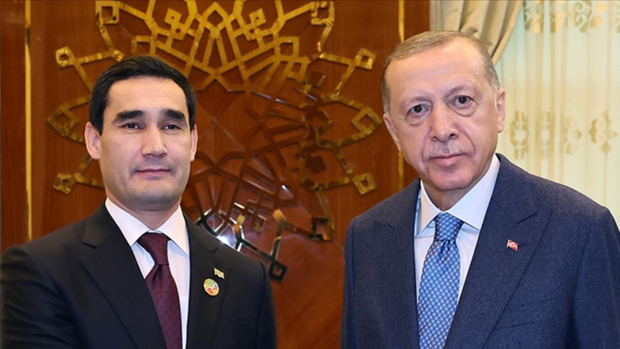 türkmenistan pirézidénti erdoghanning tughulghan künini tebriklidi