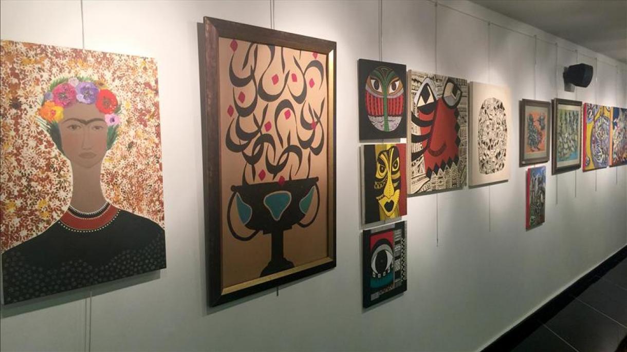 نمایشگاه آثار دانشجویان هنرمند ایرانی در آنکارا
