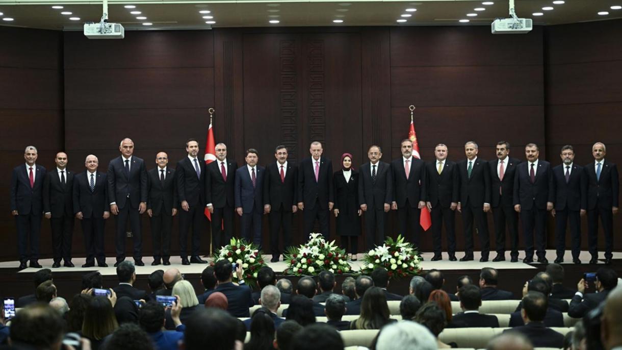 اولین اظهارات وزرای جدید کابینه جدید ترکیه