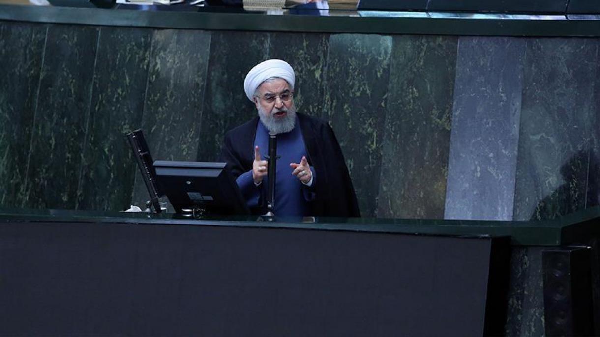روحانی: در ابتدای سال ذخیره اسکناس ارزی ایران صفر بود