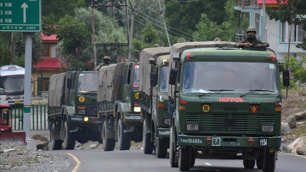 印度在和中国的冲突地区部署更多军队