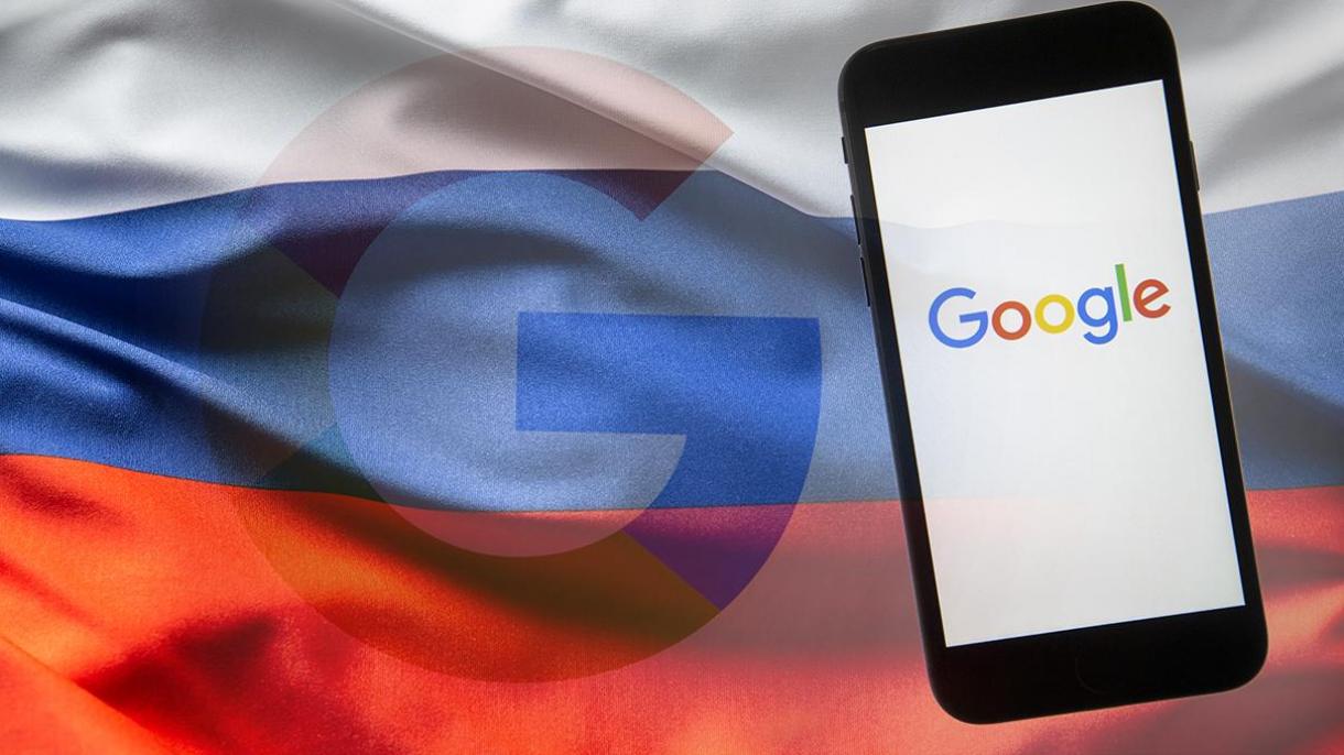 روسیه ده گوگل جریمه قیلیندی