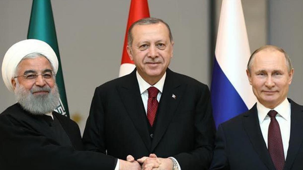 توافق ترکیه، ایران و روسیه با نمایندگی ویژه سازمان ملل در سوریه