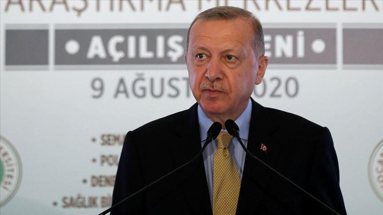 Erdogan: "A Turquia atendeu à demanda de apoio de 150 países durante o período epidêmico"