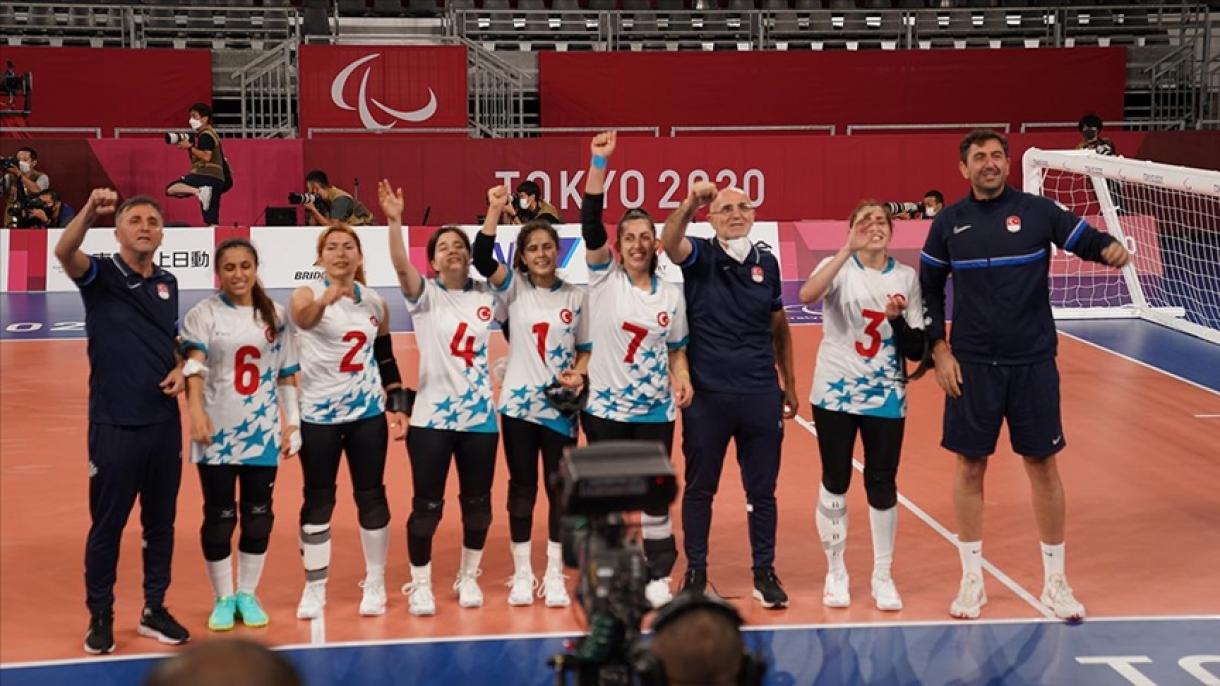 پارالمپیک: تۆرکیأنینگ گلبال توُپاری آلتین مدال آلدی