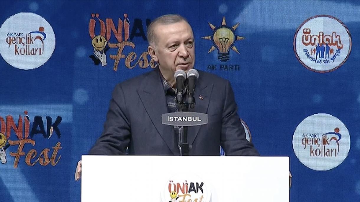 El presidente Erdogan: “Marchamos hacia el Siglo de Türkiye con nuestros jóvenes”