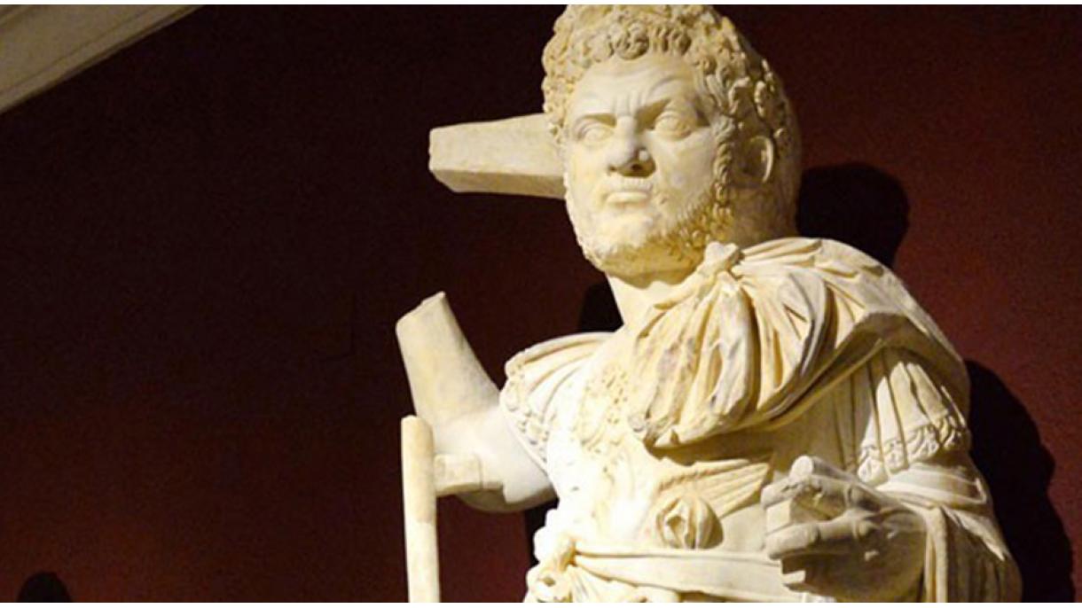 Se expone en Turquía la única estatua completa del emperador romano Caracalla