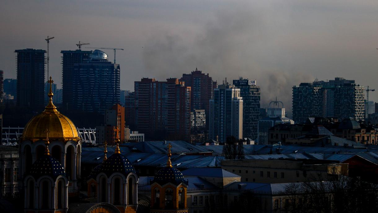 وقوع چندین انفجار در کی‌یف، پایتخت اوکراین