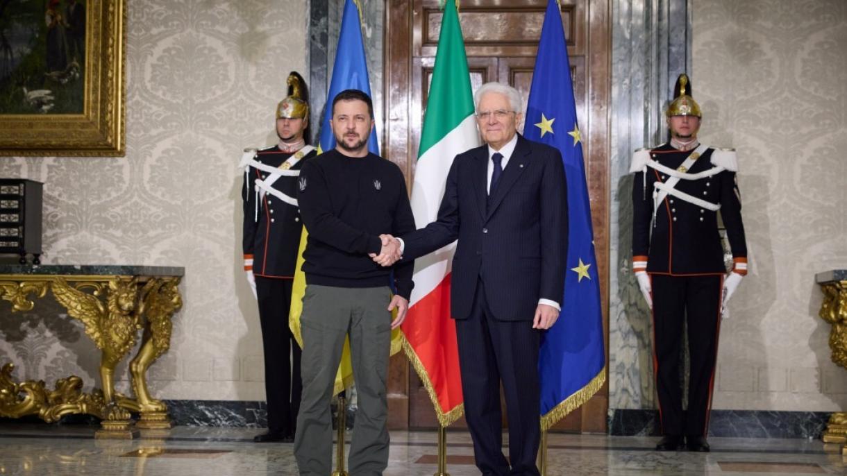 Zelenski se traslada a Alemania tras visitar Italia