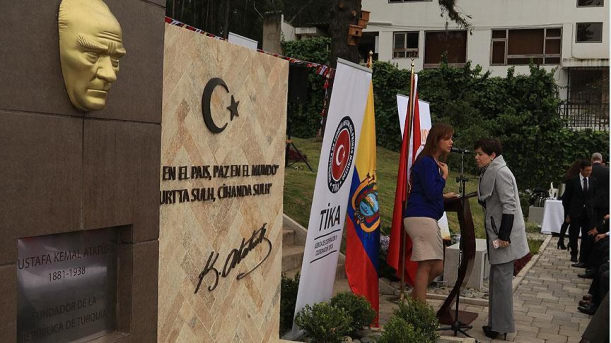 La TIKA inaugura el “Parque de Turquía” en Ecuador