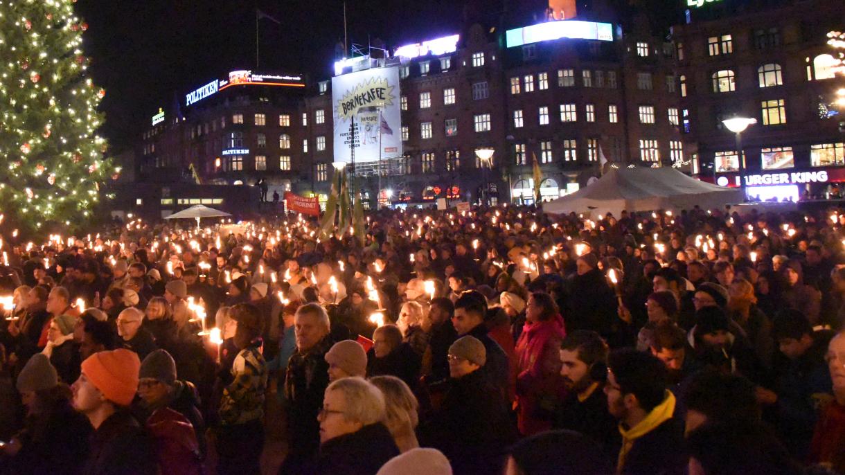 تظاهرات گسترده در دانمارک برای اعتراض به سیاستهای ضد مهاجرتی حکومت این کشور