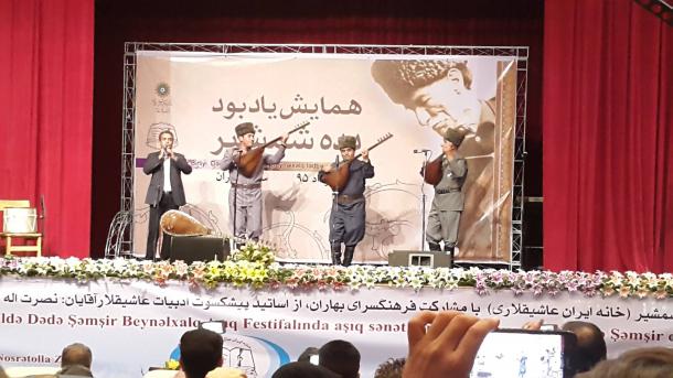 Tehranda Dədə Şəmşir Beynəlxalq Aşıq Festivalı