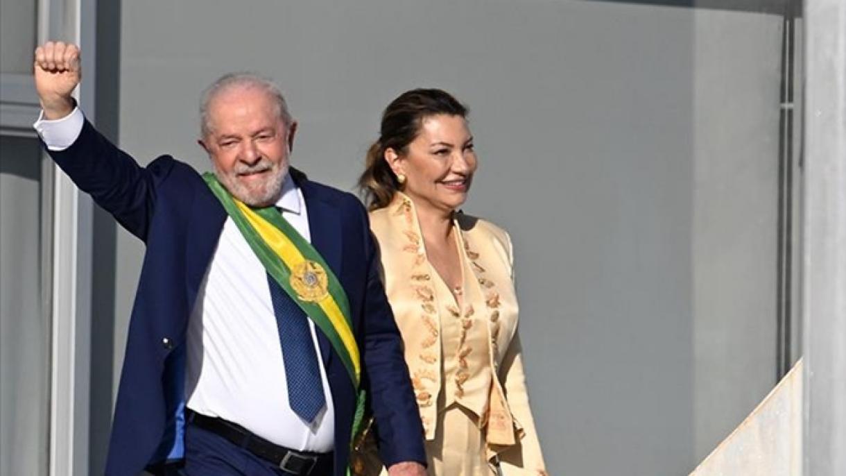 Presidente do Brasil, Lula da Silva, tomou posse