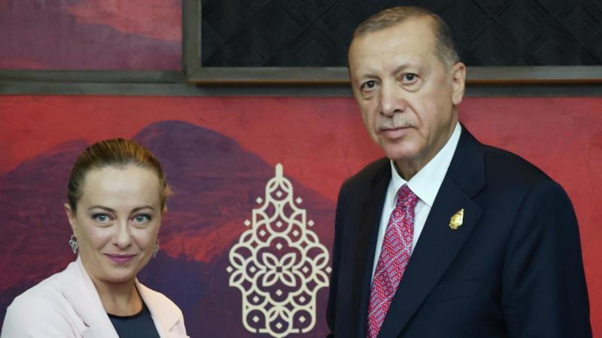 گفت‌وگوی تلفنی رئیس جمهور ترکیه و نخست وزیر ایتالیا