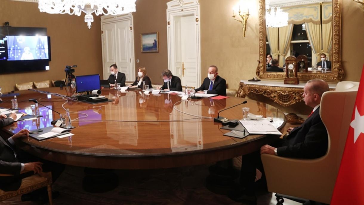 埃尔多安与欧盟委员会主席冯德莱恩举行视频会议