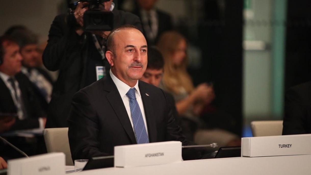 Canciller Çavuşoğlu está en Italia para la reunión de la OSCE