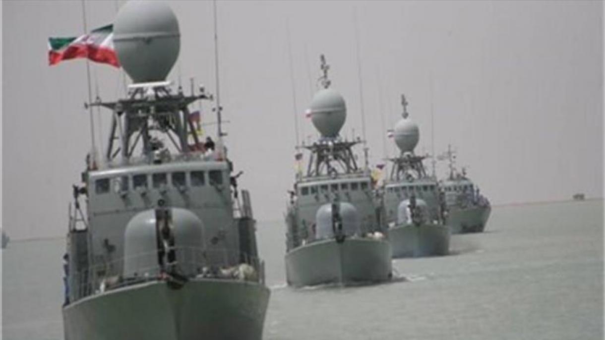 伊朗海军举行大规模军事演习