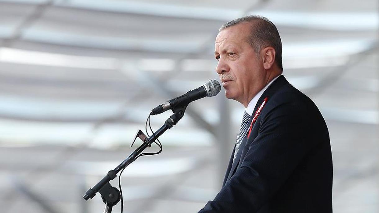 Prezident Erdogan "Biz gysga wagtda S-400 raketa ulgamyny alarys” diýdi