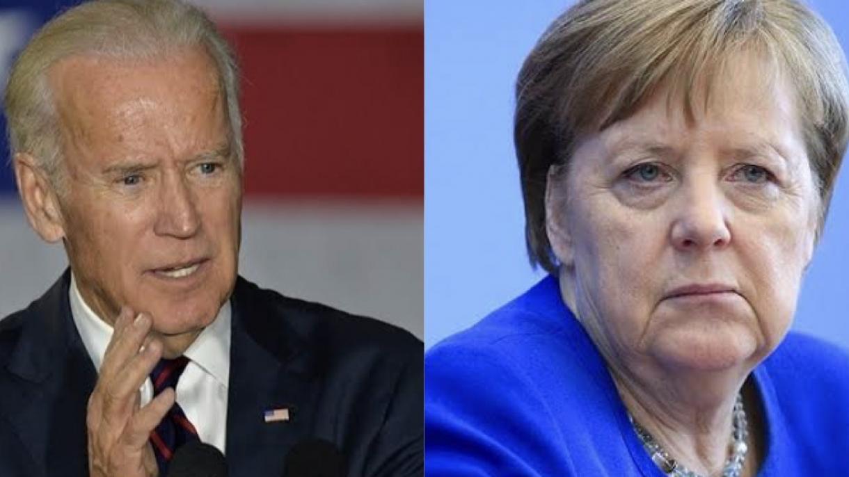 Biden e Merkel repetem uma vez mais o seu apoio à integridade territorial da Ucrânia