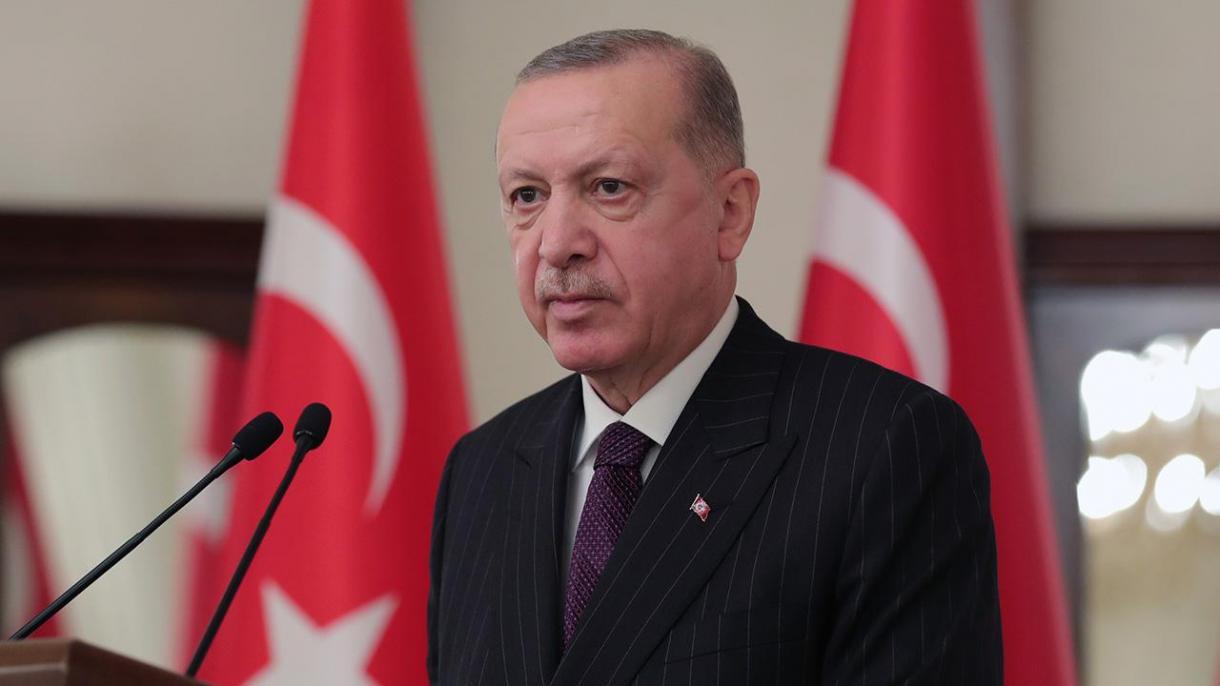 Президент Эрдоган  6 -  февралдагы жер титирөө тууралуу билдирүү жарыялады
