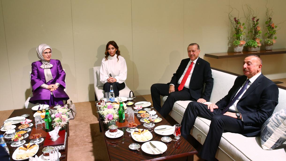 صدر ایردوان کی آذربائیجان میں مصروفیات