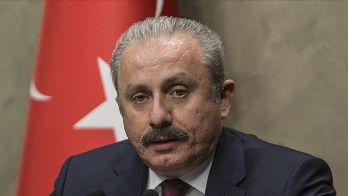 Түркия Улуттук Парламентинин спикери Мустафа Шентоп : "БУУнун чакыруулары жетерлик эмес"