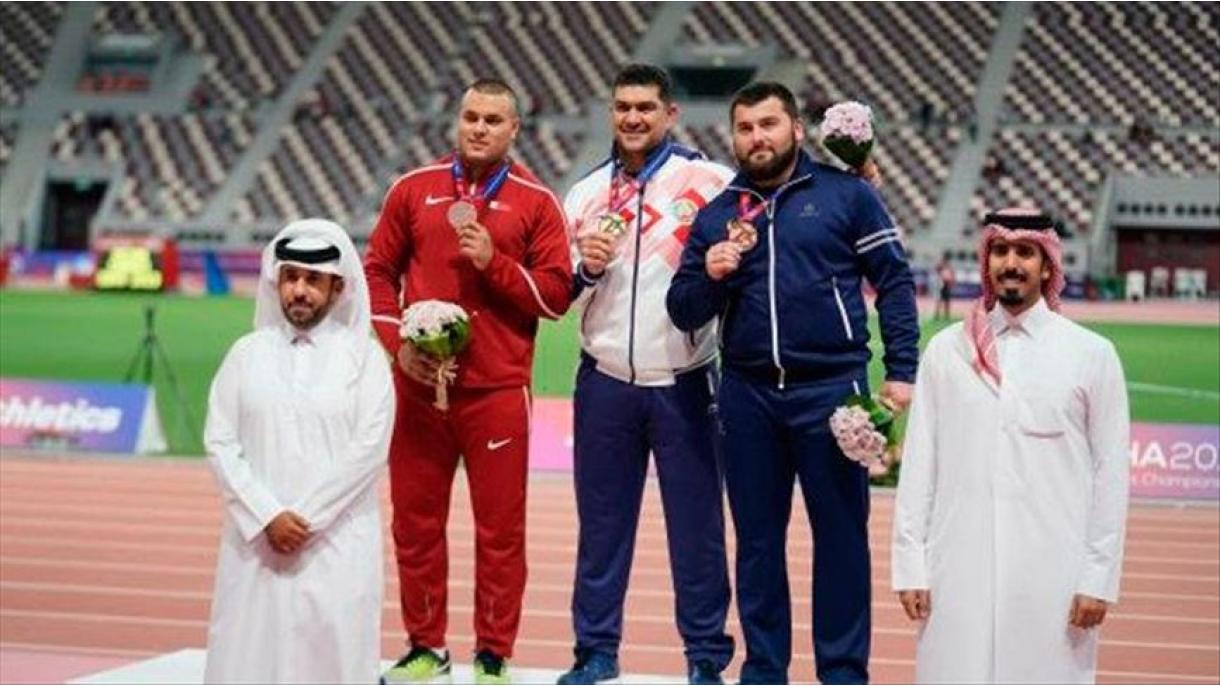 ورزشکار تاجیک در رشته پرتاب چکش قهرمان آسیا شد