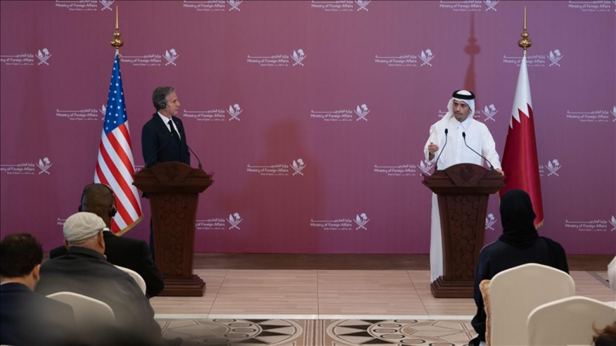 گفتگوی وزرای خارجه قطر و آمریکا درباره پرونده ایران