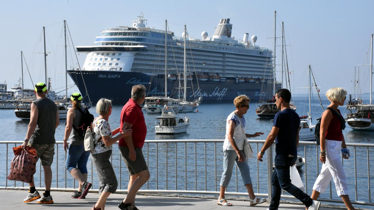 El turismo de crucero en Bodrum está en alza