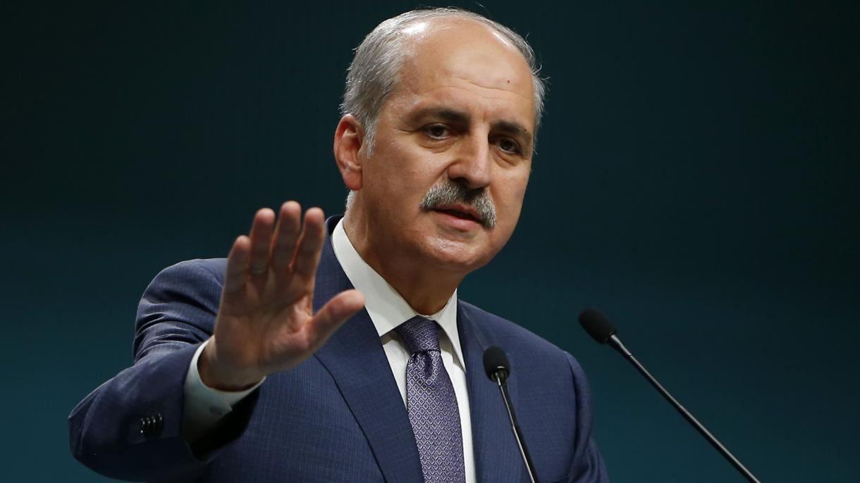 Numan Kurtulmuş İraqa reaksiya göstәrdi