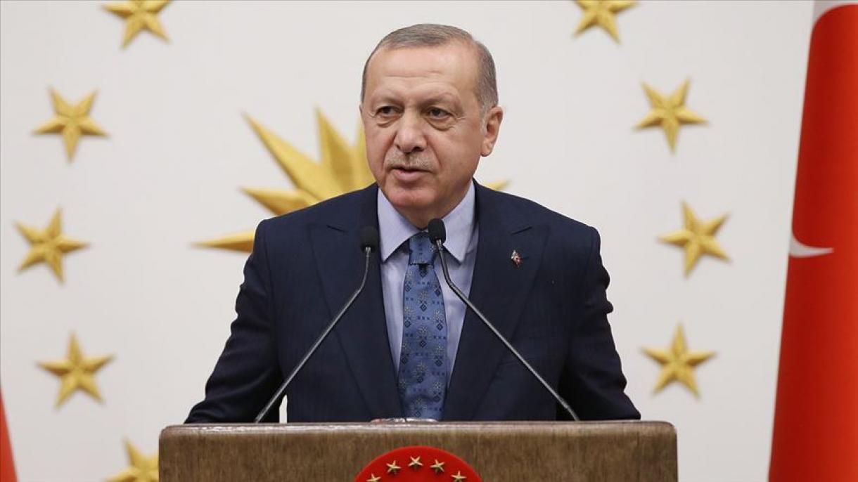 Erdogan Bütindünýä Eneler güni mynasybetli gutlag ýüzlenmesini çap etdi
