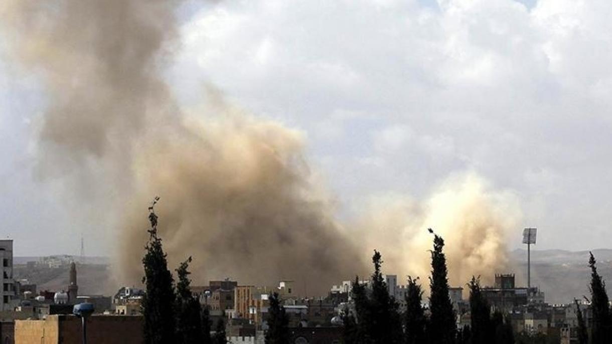 ادامه حملات هوایی نیروهای ائتلاف عربی به مواضع حوثی‌ها در صنعا