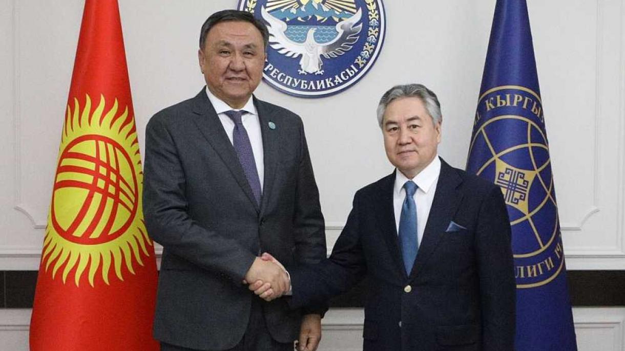 吉尔吉斯斯坦外长会见突厥国家组织秘书长
