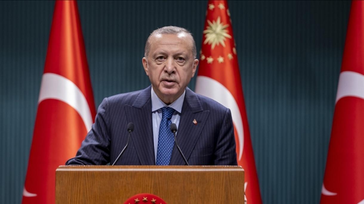 Эрдоган: «Түркия адилеттүү Палестина доосуна толук колдоосу менен алардын үнүнүн угзду»