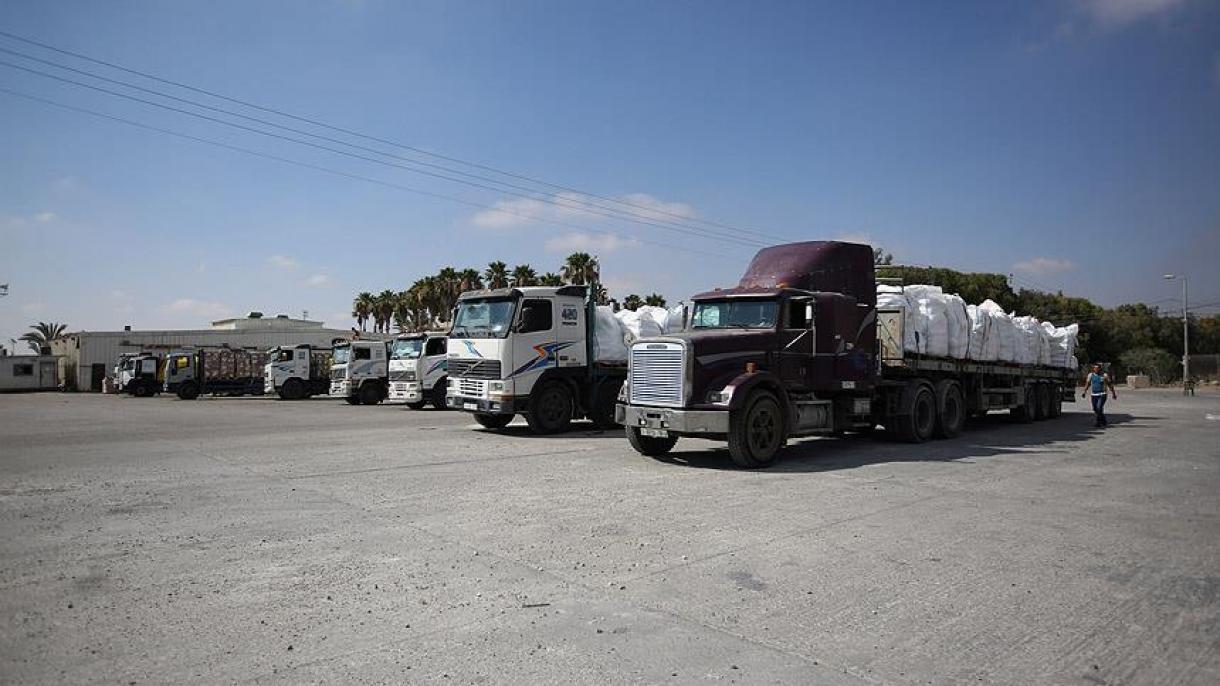 Las ayudas de Turquía para Gaza entraron al paso fronterizo de Israel