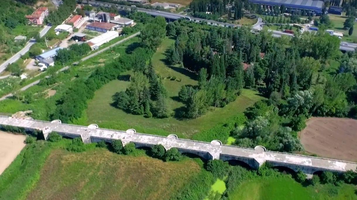 A Ponte de Justiniano em Sakarya faz parte da Lista Candidata a Património Mundial da UNESCO