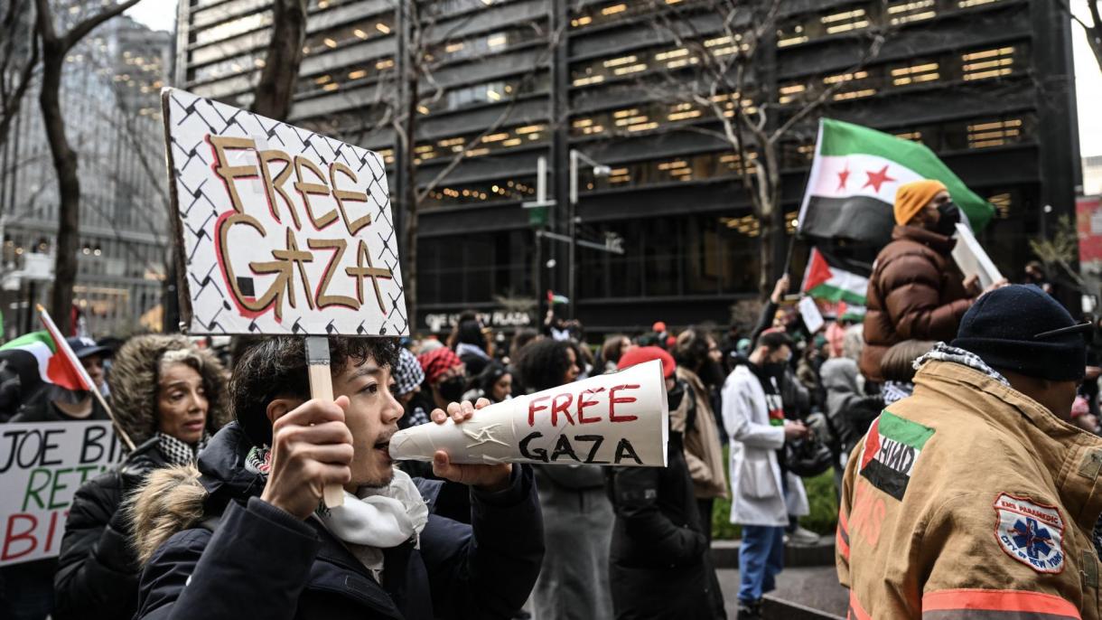 دنیا بھر میں فلسطین کے حق میں مظاہرے