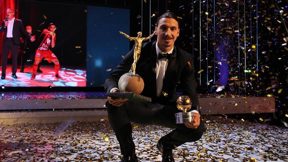 Zlatan Ibrahimovic, mejor futbolista del año en Suecia desde hace 11 años